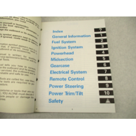 508147 1992 OMC Evinrude Johnson Outboard Service Repair Manual 120-300 HP "EN"