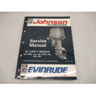 508147 1992 OMC Evinrude Johnson Outboard Service Repair Manual 120-300 HP "EN"