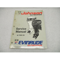 508283 OMC Evinrude Johnson Outboard Service Repair Manual "ET"40-55 HP 1993