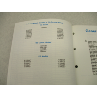 508286 OMC Johnson Evinrude Outboard Service Repair Manual "ET" 150-175 HP 1993