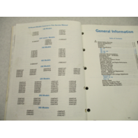 508287 OMC Johnson Evinrude Outboard Service Manual "ET" 120-300 HP 1993
