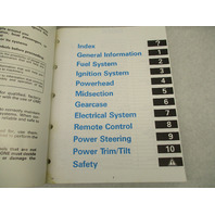 508287 OMC Johnson Evinrude Outboard Service Repair Manual "ET" 120-300 HP 1993