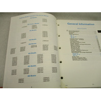 508287 OMC Johnson Evinrude Outboard Service Repair Manual "ET" 120-300 HP 1993