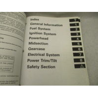 520209 1998 OMC Evinrude Johnson Outboard Service Repair Manual EC 90 115 HP SPL