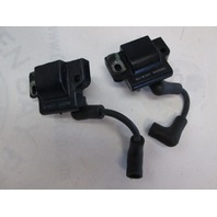 Set of 2 0582508 Ignition Coil & Wire Evinrude Johnson 2-300 Hp Outboard 582508