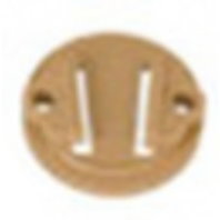 700356 Boat Vehicle Tan Plastic Mount Clip-Buoy  for Bar-Buoy