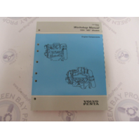 7796485-6 1994 Volvo Penta Service Workshop Manual "MD" Model Engine Components