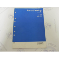 7797015-0 1995 Volvo Penta Stern Drive Parts Catalog "HU" 3.0 GS