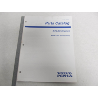 7797490-5 Volvo Penta Stern Drive Parts Catalog "BY" 3.0L