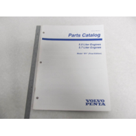 7797510-0 Volvo Penta Stern Drive Parts Catalog "BY" 5.0L 5.7L