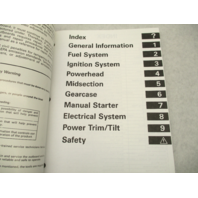 787029 OMC 1999 Johnson Outboard Service Repair Manual 25 35 HP 3-Cyl "EE"