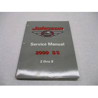 787066 OMC 2000 Johnson Outboard Service Repair Manual 2-8 HP SS