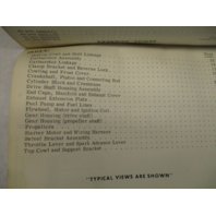 90-79166 1978 Parts Catalog Manual for Mercury Merc 800 80 HP Outboards