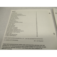 1994 Quicksilver Outboard Parts Catalog for 30-40 HP Mercury Mariner