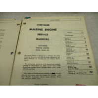 81-770-1565 Chrysler 250 Marine Engine Model LM340 Service Repair Manual