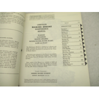 Service Repair Maintenance Manual for Chrysler Marine M-Series 8-Cylinder