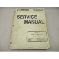 90-814676R1 96 Mercury Mariner Outboard Service Repair Manual 30 Jet 40 HP 4 CYL
