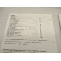 1994 Quicksilver Outboard Parts Catalog for 1995 120 Sport JET