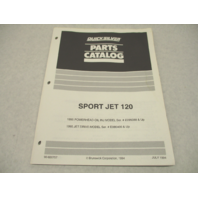 1994 Quicksilver Outboard Parts Catalog for 1995 120 Sport JET