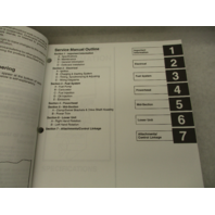 90-822900R3 Mercury Mariner Outboard Service Manual 225-250 EFI 3.0L SeaPro 94-97