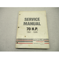 90-823266 Outboard Service Repair Manual for Force 70 HP 1991-1995