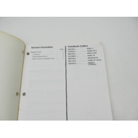 90-823871950 694 Mercury Force Outboard Technicians Handbook Manual 1995