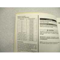 90-823871970 796 Force Outboard Technicians Handbook Manual 1997