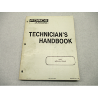 90-823871970 796 Force Outboard Technicians Handbook Manual 1997