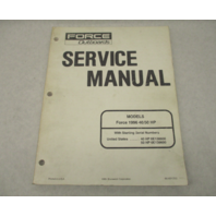 90-831250 1095 Force Outboard Service Repair Manual 40/50 HP 1996