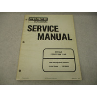 90-831251 995 Outboard Service Repair Manual for Force 75 HP 1996 Models