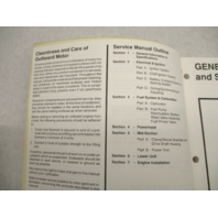 90-832749 895 Force Outboard Service Repair Manual 90/120 HP 1995-96