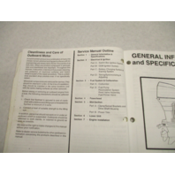 90-832749R2 1998 Outboard Service Repair Manual for Force 75/90/120 HP