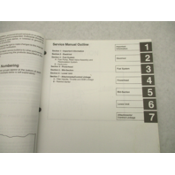 90-855906 Outboard Service Manual for Force 9.9, 15 HP 1998 & up