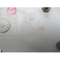 US Marine Square 6k Tach Tachometer 1980s Bayliner Capri OMC 4 Cyl 120 Only