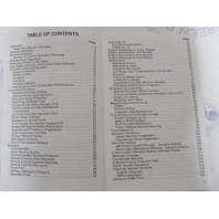 Owner Operation & Maintenance Manual For Mercruiser Gasoline Engine Alpha Models