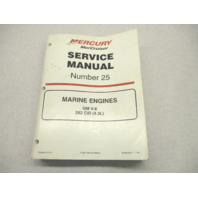 861328-1 1199 Mercruiser #25 Service Manual Marine Engines GM V-6 262 CID 4.3L