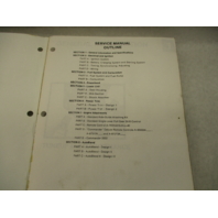 90-86134-4 1291 Mercury Mariner Outboard Service Manual 75-140 HP 150 Inline