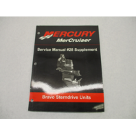 90-863160030 2003 Mercruiser #28 Service Manual Supplement for Bravo Sterndrives