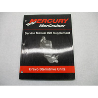 90-863160030 2003 Mercruiser 28 Service Manual Supplement for Bravo Sterndrives