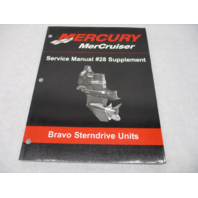 90-863160030 2003 Mercruiser 28 Service Manual Supplement for Bravo Sterndrives