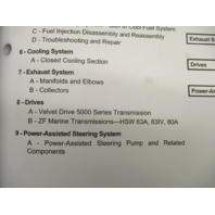 Mercury Mercruiser #30 Service Repair Manual 496cid/8.1L Gasoline Sections 6-9