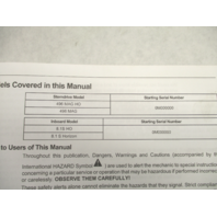 Mercury Mercruiser #30 Service Repair Manual Set 496cid/8.1L Gasoline Engines