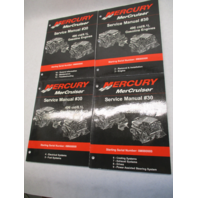 Mercury Mercruiser #30 Service Repair Manual Set 496cid/8.1L Gasoline Engines
