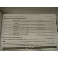2011 Mercury Mercruiser #30 Service Repair Manual 496cid/8.1L Gasoline Engines