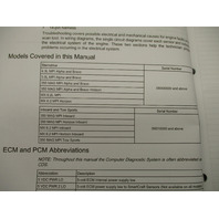 90-864573001 2006 Mercury Mercruiser #36 Service Manual ECM 555 Diagnostics