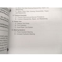 90-865612050 2006 Mercruiser #39 Bravo Service Repair Manual Power Trim Steering
