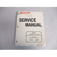 90-877837 1999 Mercury Marine Service Repair Manual 210/240 HP M2 Jet Drive