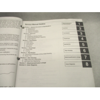90-884294 2002 Mercury Outboard Service Repair Manual 225/250 3.0L Work EFI