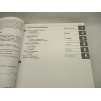 90-884822 2001 Mercury Marine Service Repair Manual for 240 Jet Drive EFI