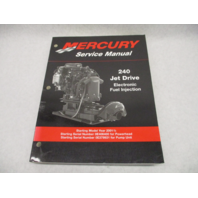 90-884822 2001 Mercury Marine Service Repair Manual for 240 Jet Drive EFI